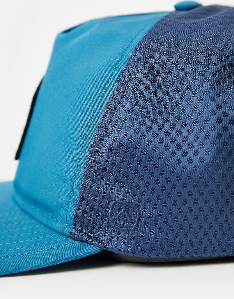 Coal One Peak Snapback Cap - Teal