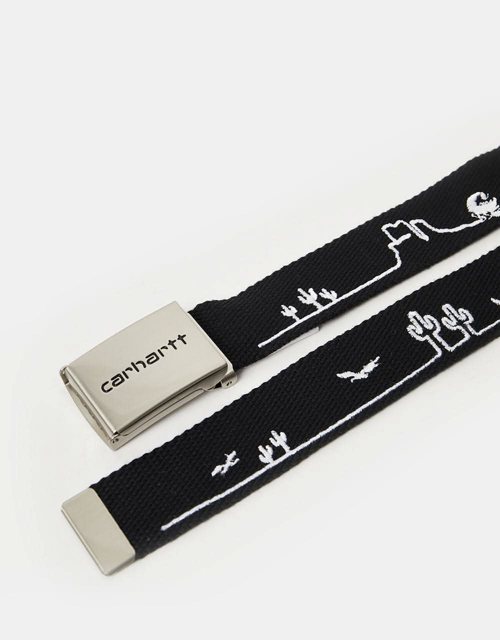 Carhartt WIP Monument Clip Belt - Black/Wax