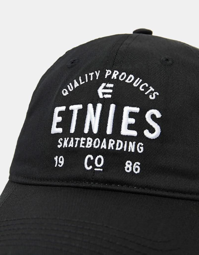 Etnies Skate Co Strapback Cap - Black/White