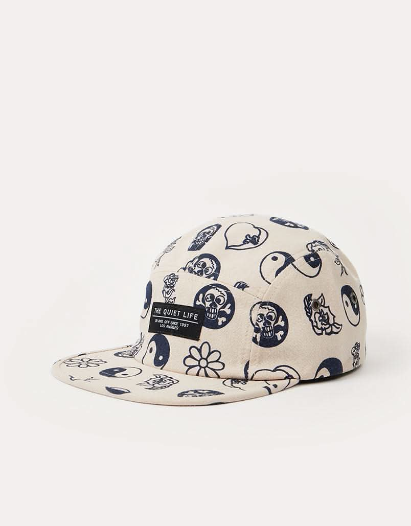 The Quiet Life Louis 5 Panel Cap - Pink