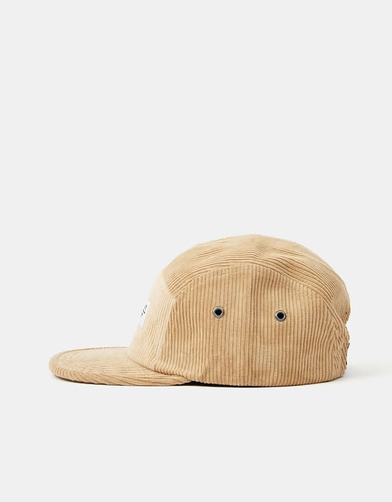 The Quiet Life Cord 5 Panel Cap - Tan