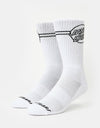 Santa Cruz 50th Opus Dot Sock - White