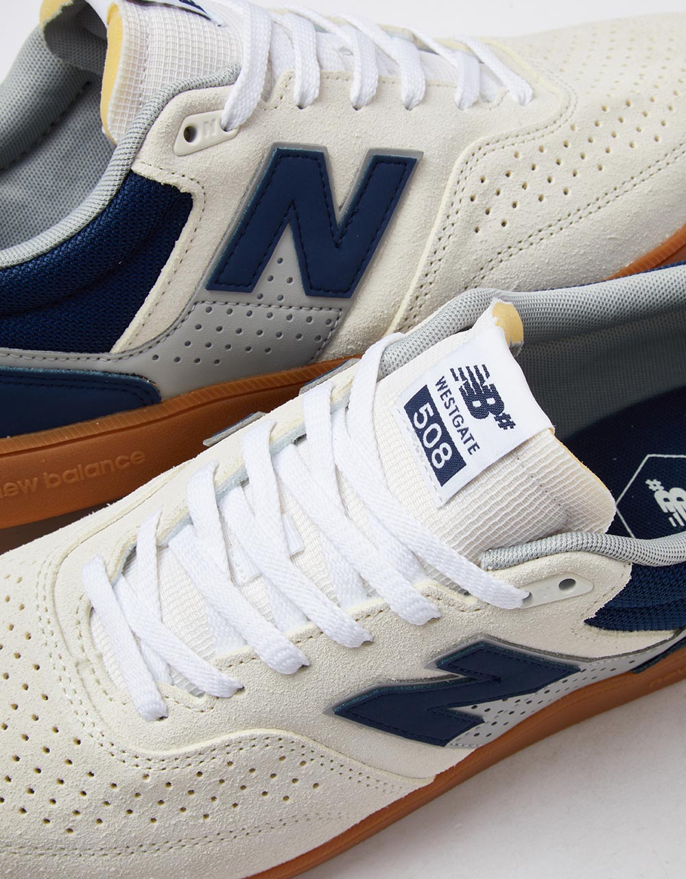 New Balance Numeric 508 Skate Shoes - Sea Salt/Navy