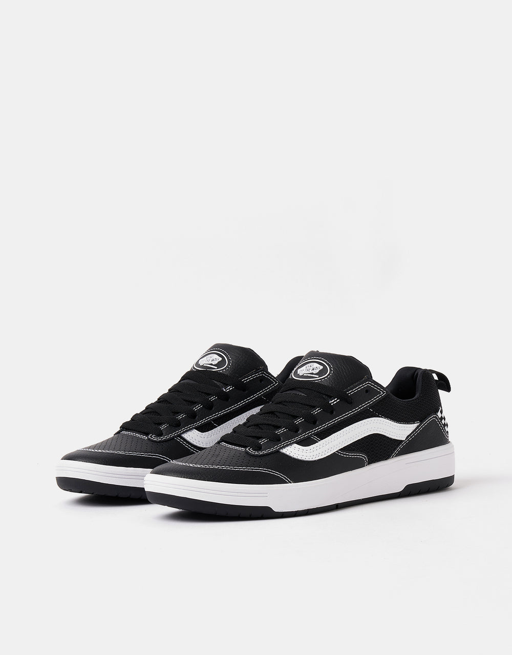 Vans Zahba Skate Shoes - Black/White