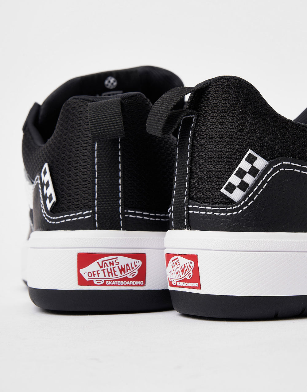 Vans Zahba Skate Shoes - Black/White