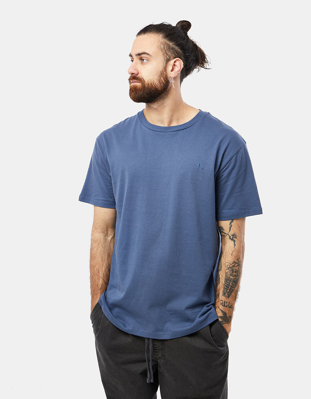 Route One Classic T-Shirt - Vintage Indigo