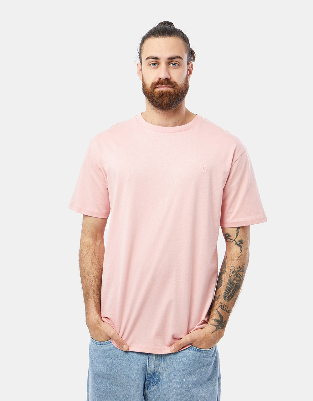 Camiseta clásica Route One - Rosa vintage