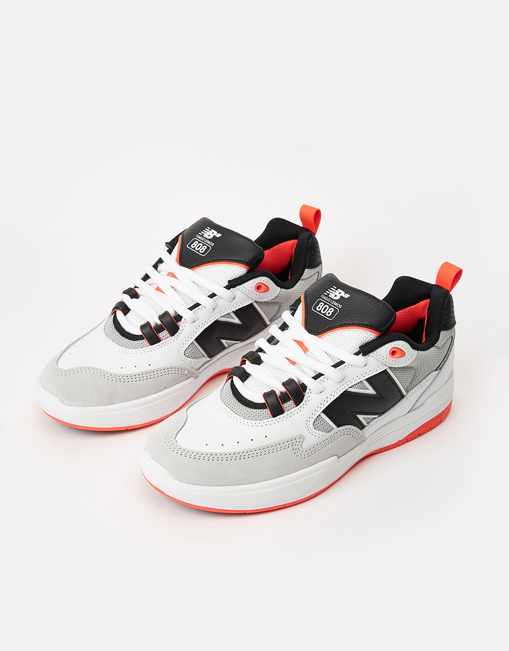 New Balance Numeric 808 Skate Shoes - White/Black