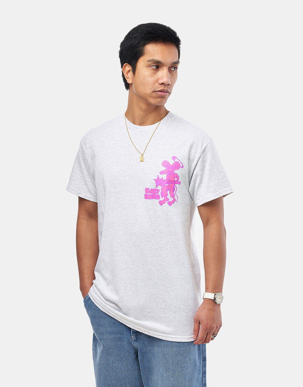 Blast Mutant Smasher T-Shirt - White