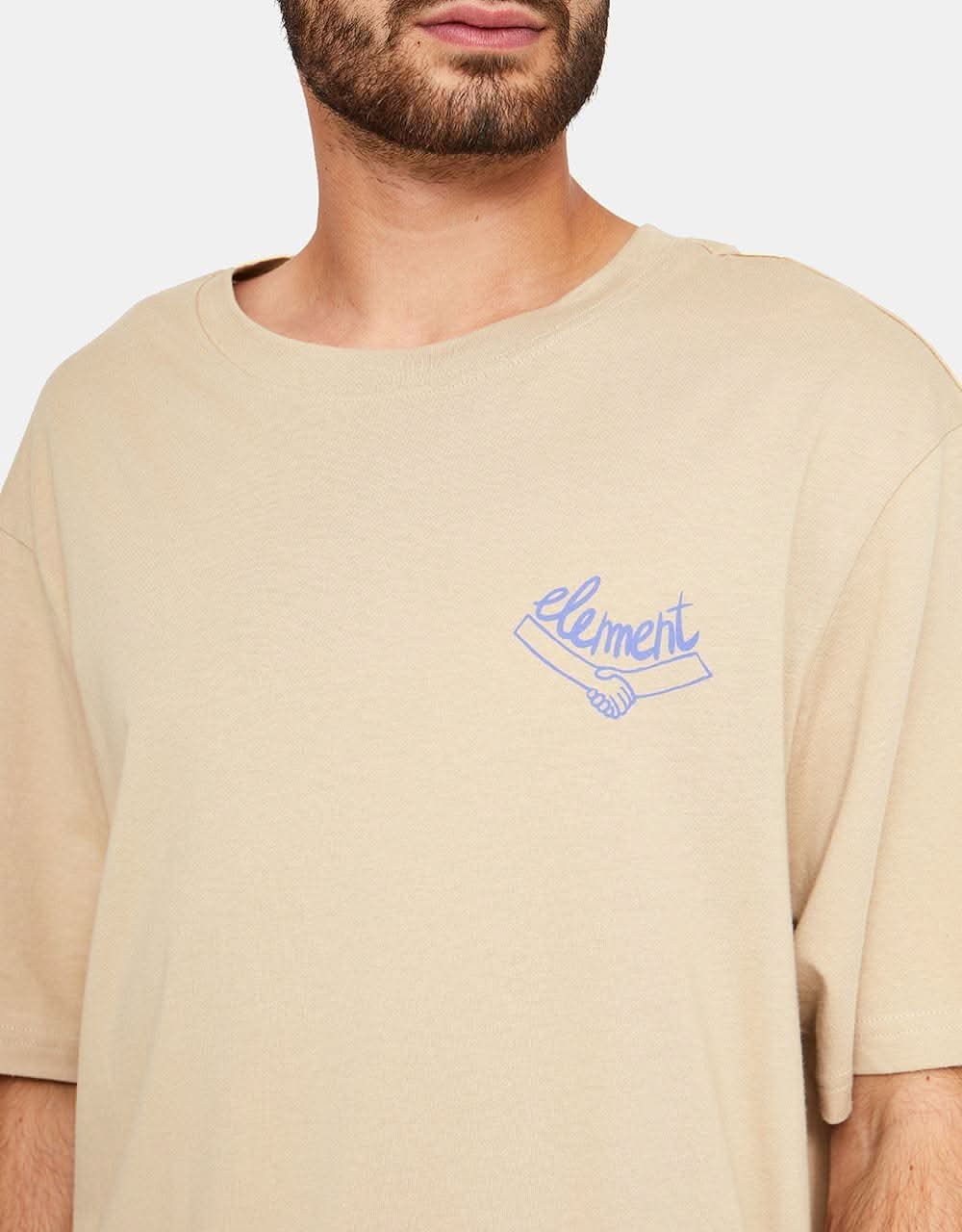 Element Collab T-Shirt - Oxford Tan