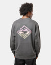 Kavu Floatboat Crew Sweatshirt - Black Liquorice