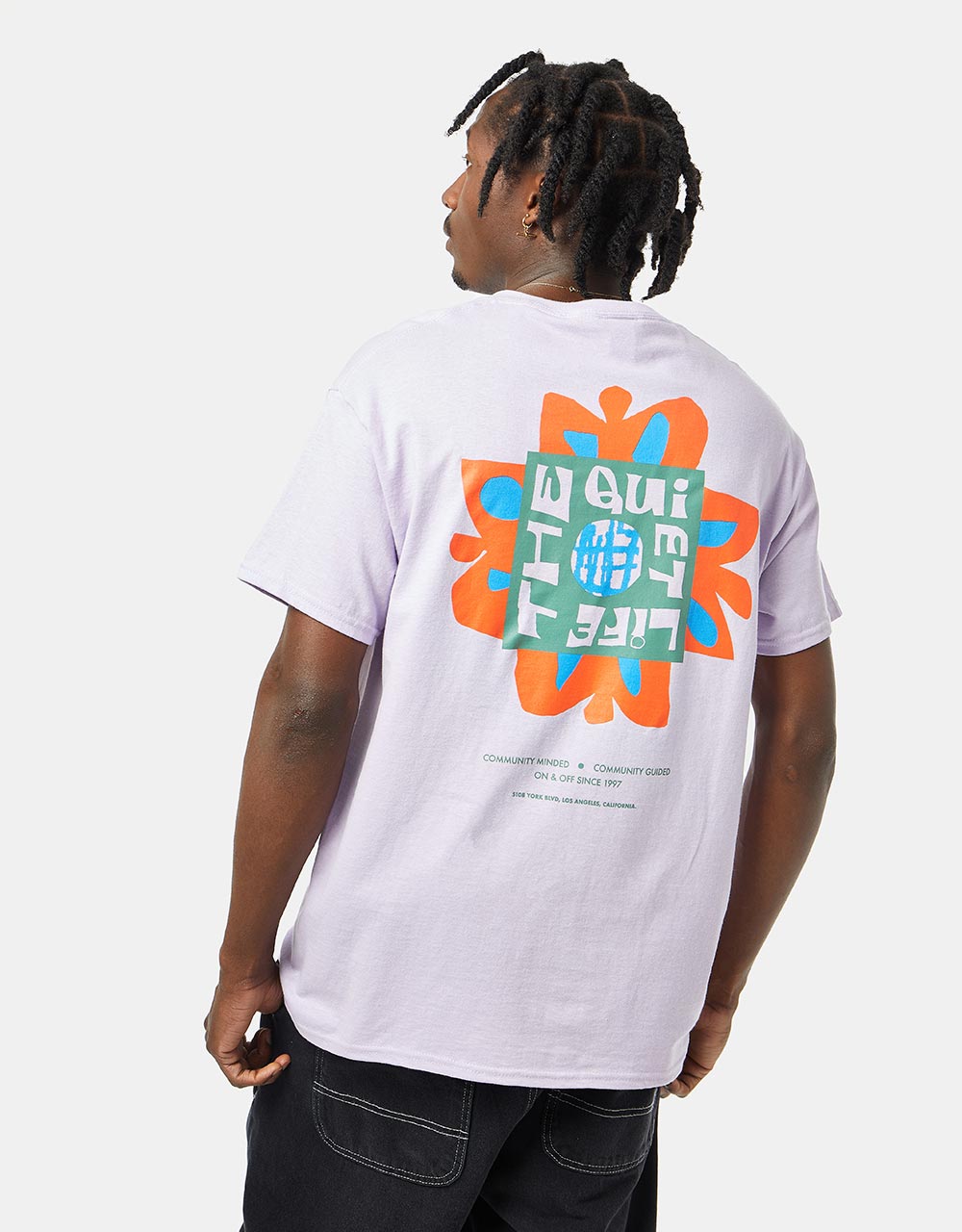 The Quiet Life Community Minded T-Shirt - Lavendar