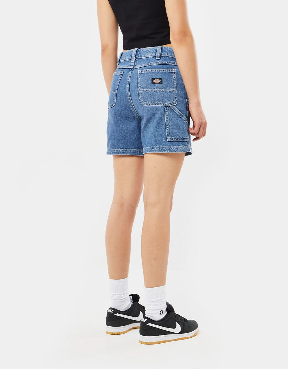 Dickies Womens Denim Short - Classic Blue