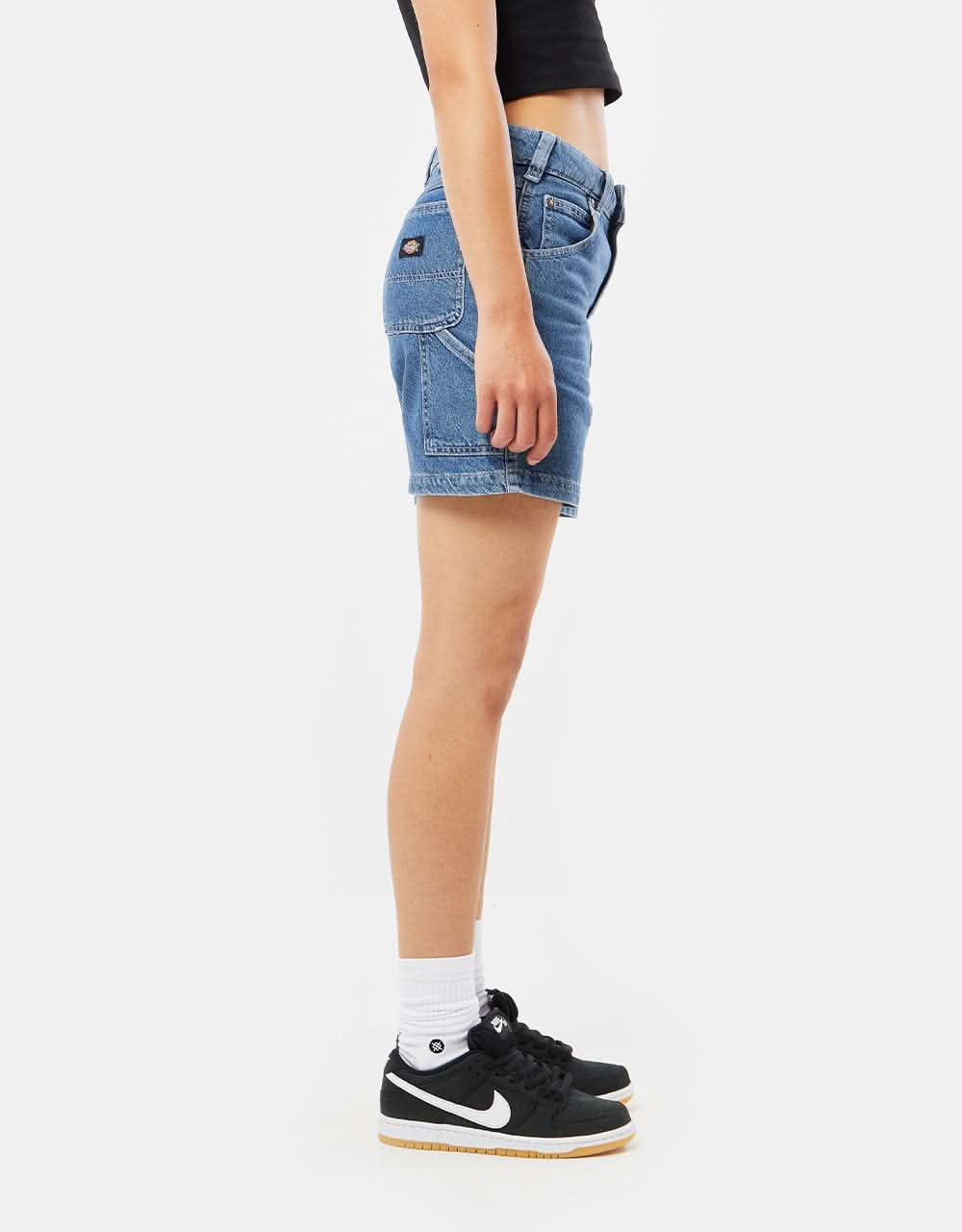 Dickies Womens Denim Short - Classic Blue