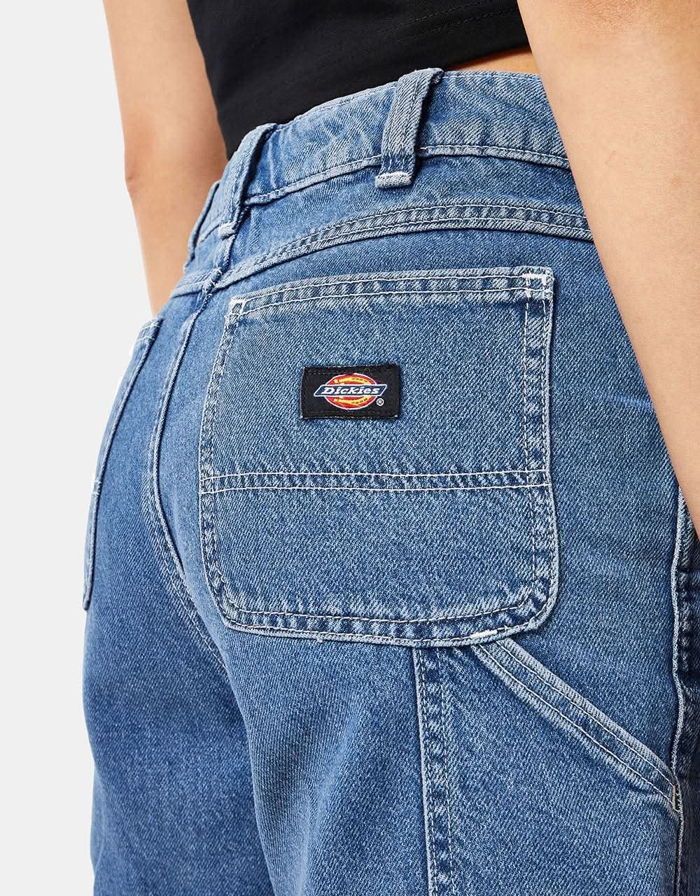 Dickies Womens Denim Short - Classic Blue