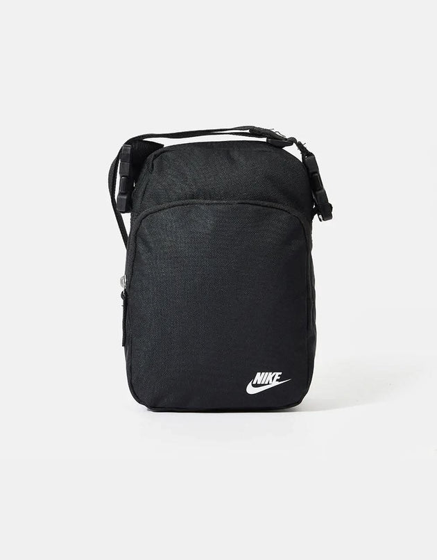 Nike Heritage Cross Body Bag SF - Black/Black/White