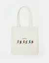 Route One Recycled Everything Is...Tote Bag - Natural