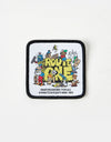 Route One For All Woven Patch - White