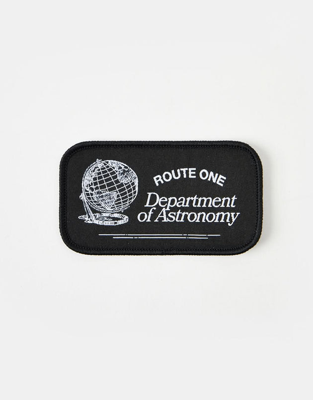 Route One Department Of Astronomy Woven Patch - Black