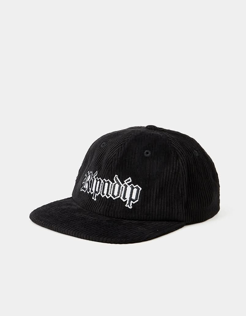 RIPNDIP Lord Savior Nerm Corduroy Cap - Black