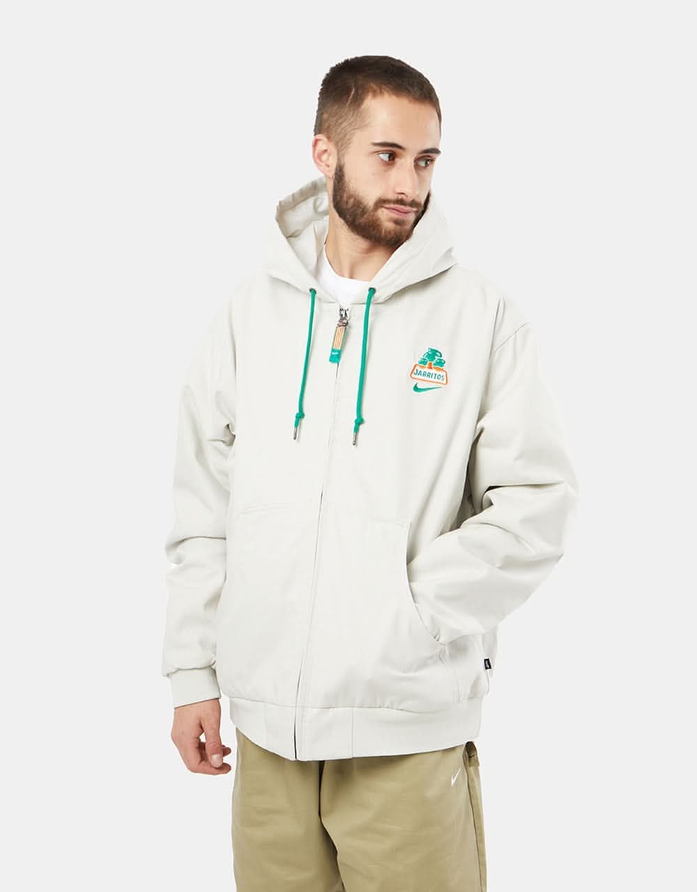 Nike SB x Jarritos Padded Jacket - Light Bone/Malachite/Malachite