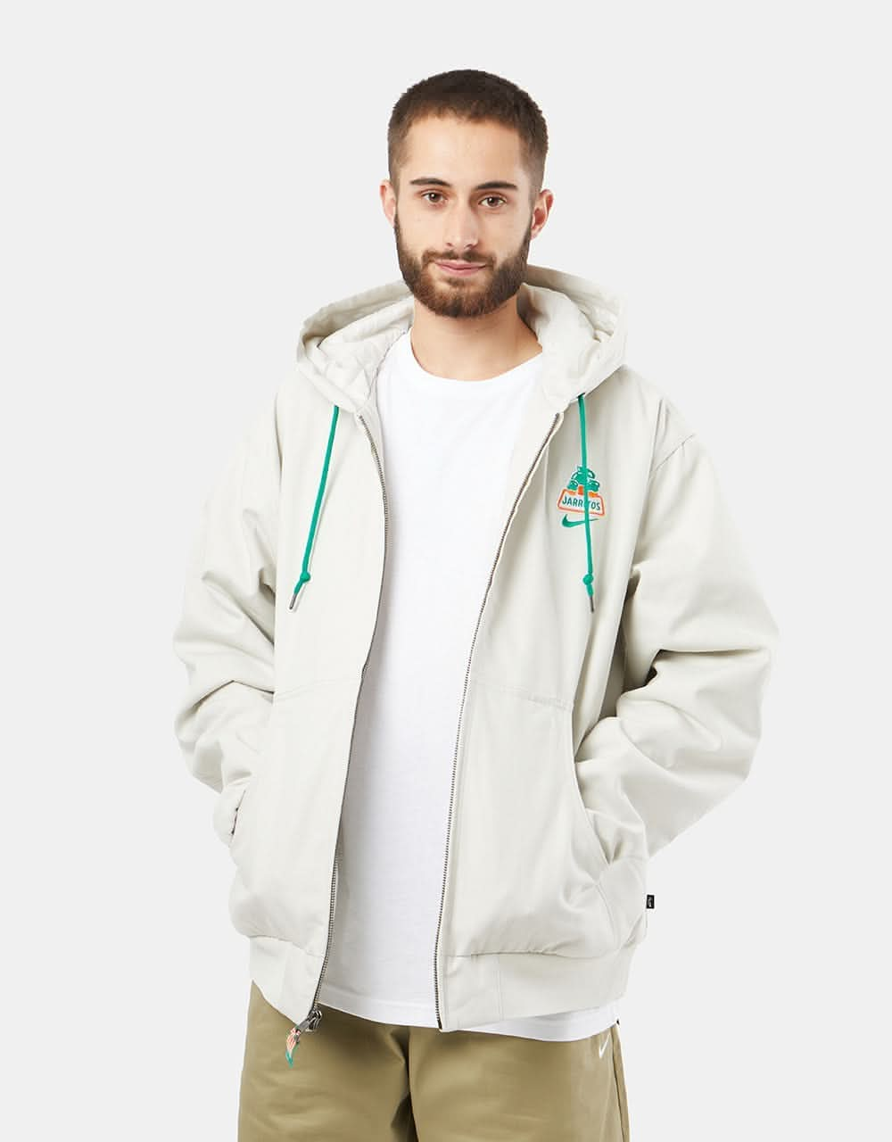 Nike SB x Jarritos Padded Jacket - Light Bone/Malachite/Malachite