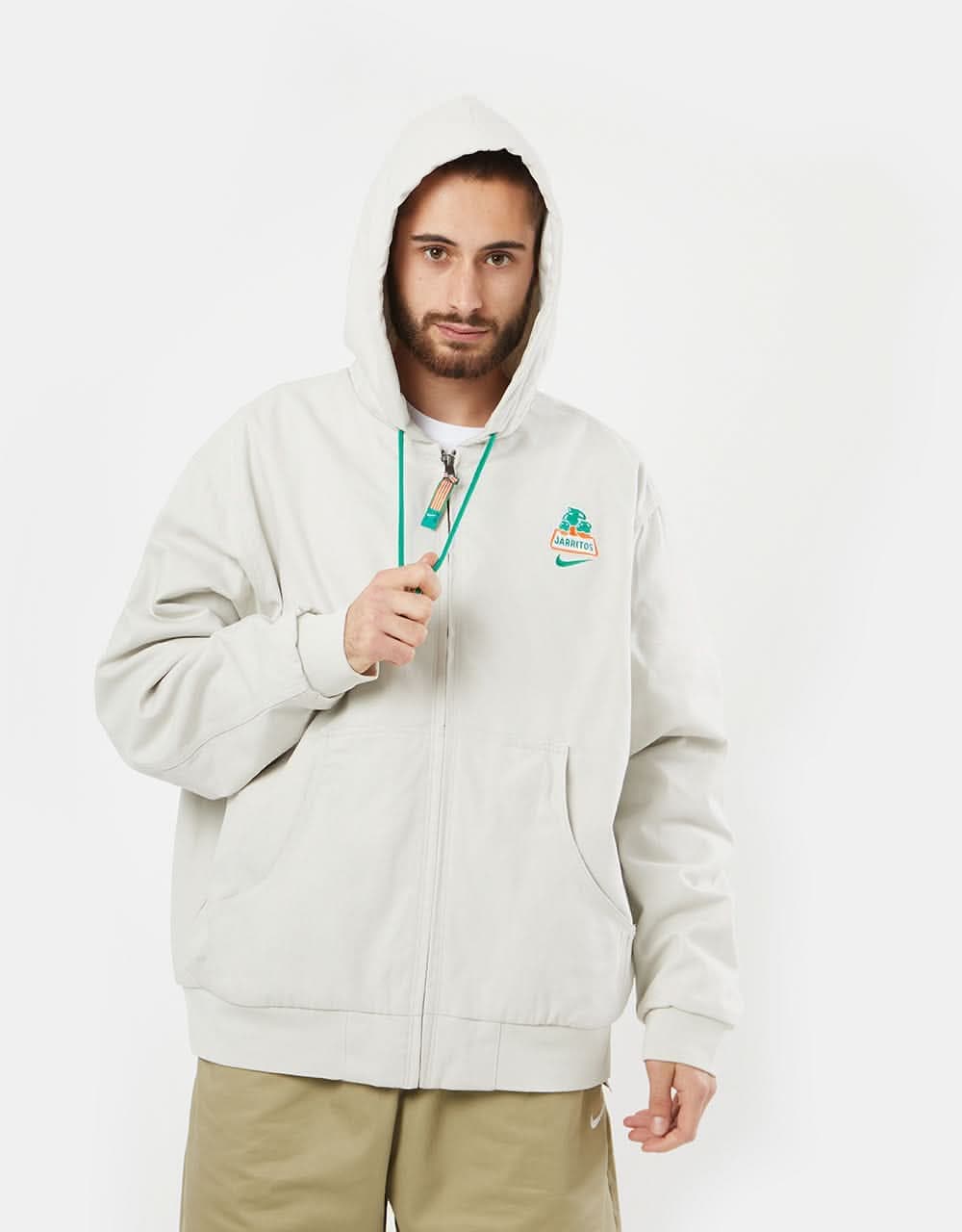 Nike SB x Jarritos Padded Jacket - Light Bone/Malachite/Malachite