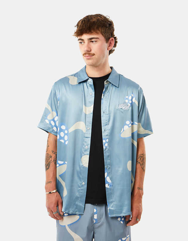 RIPNDIP Camisa con botones Euphoria - Pizarra clara