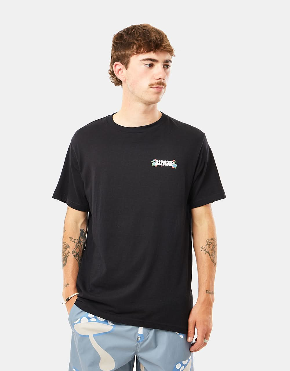 RIPNDIP Peace Love T-Shirt - Black