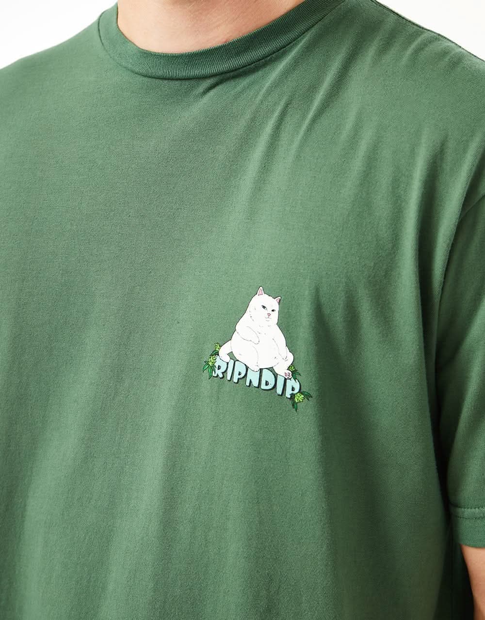 RIPNDIP Flower Boy T-Shirt - Olive