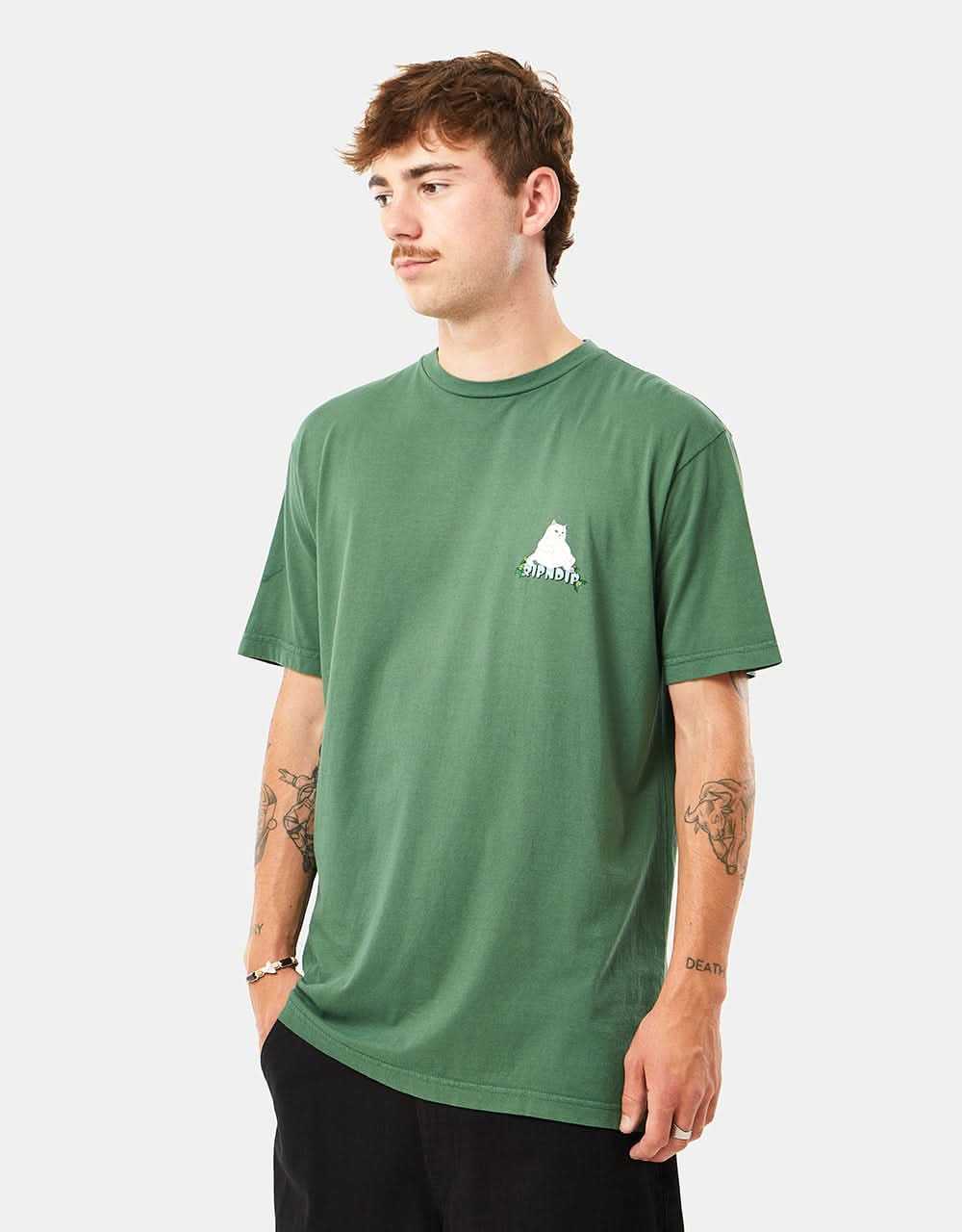 RIPNDIP Flower Boy T-Shirt - Olive