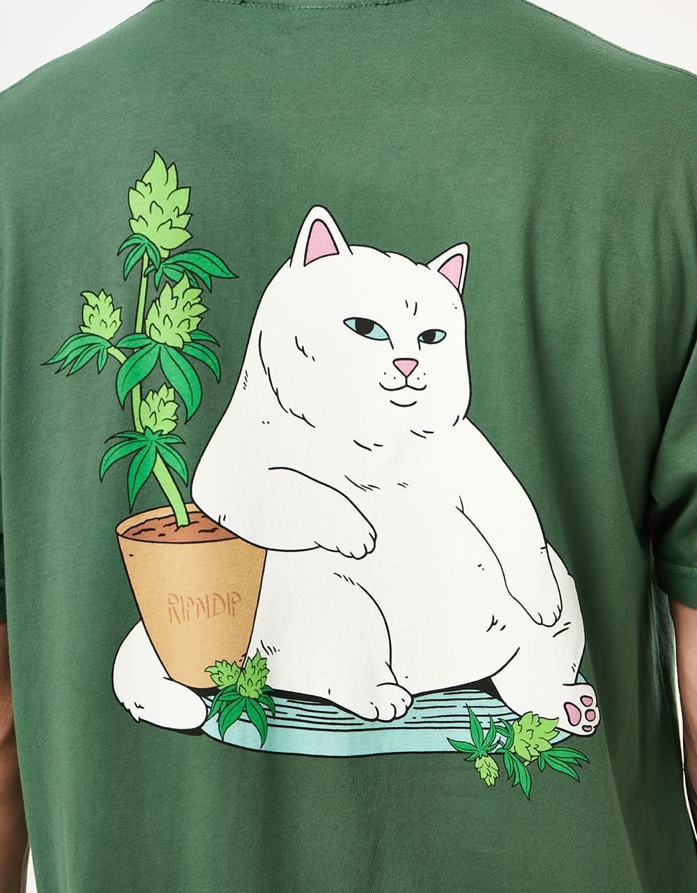 RIPNDIP Flower Boy T-Shirt - Olive