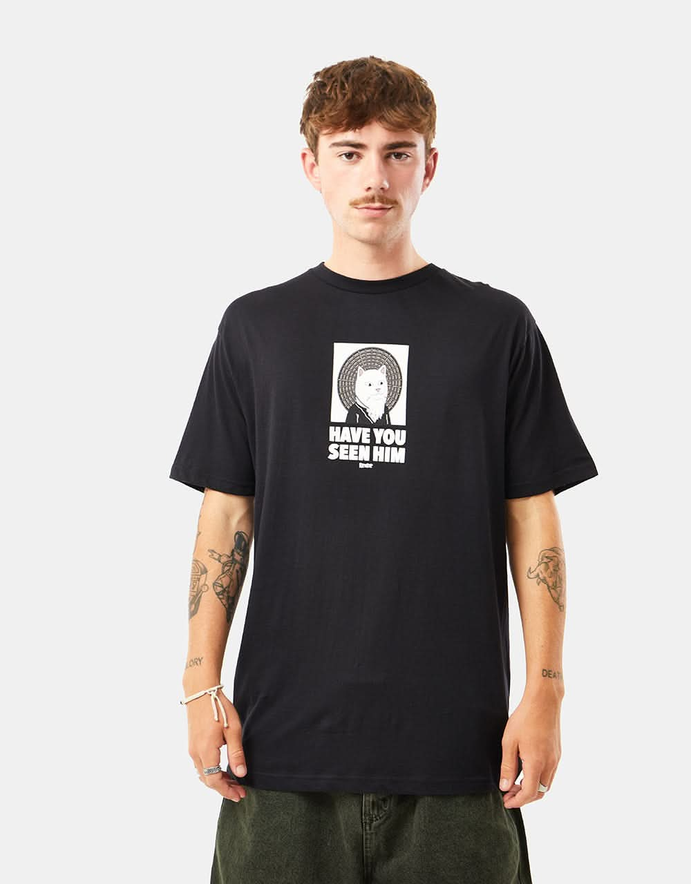 RIPNDIP Have You Seen Him T-Shirt - Black