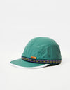 Butter Goods Trek 5 Panel Cap - Dark Sage