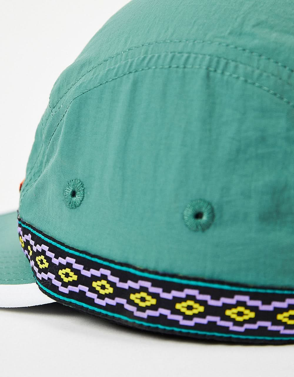 Butter Goods Trek 5 Panel Cap - Dark Sage