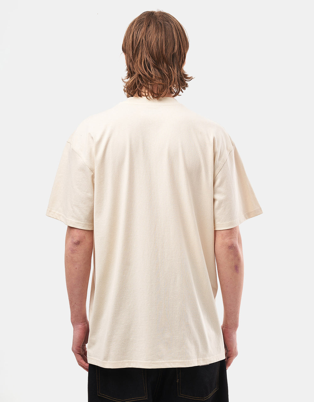 Carhartt WIP S/S American Script T-Shirt - Natural