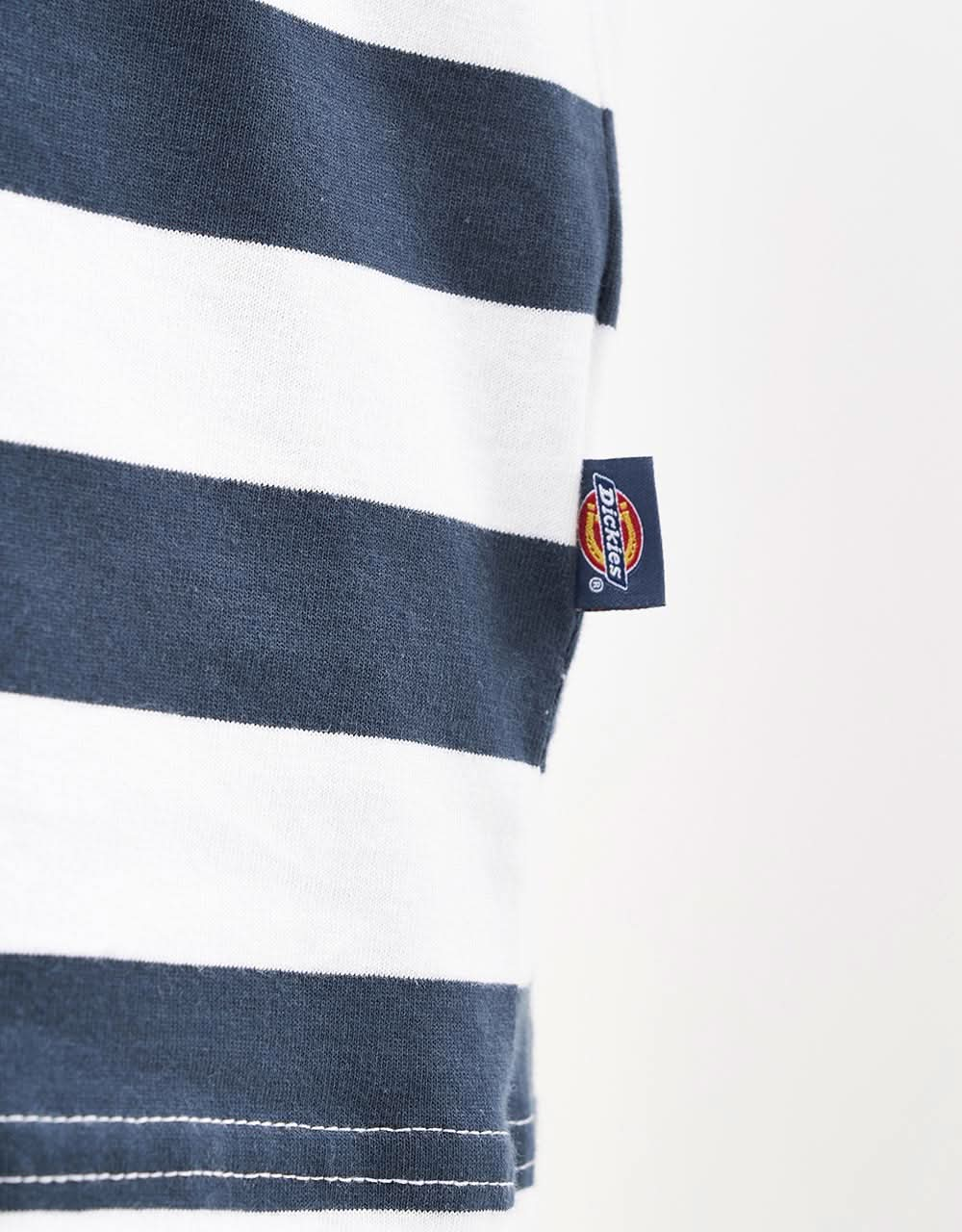 Dickies Rivergrove Striped T-Shirt - Air Force Blue