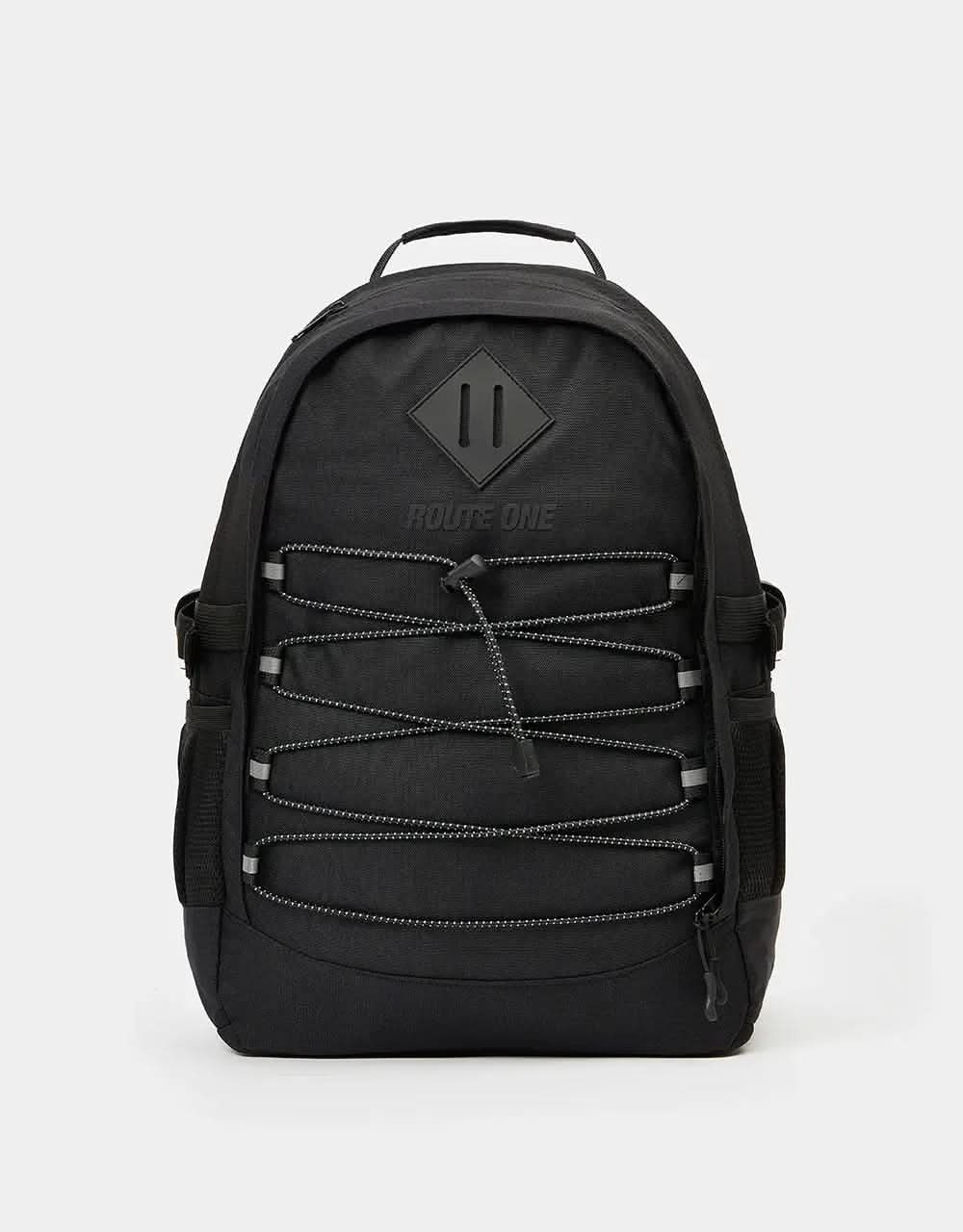 Route One Recycled Tour Backpack - Black