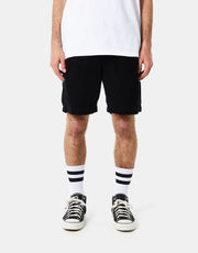 Route One Cord Pool Shorts - Black