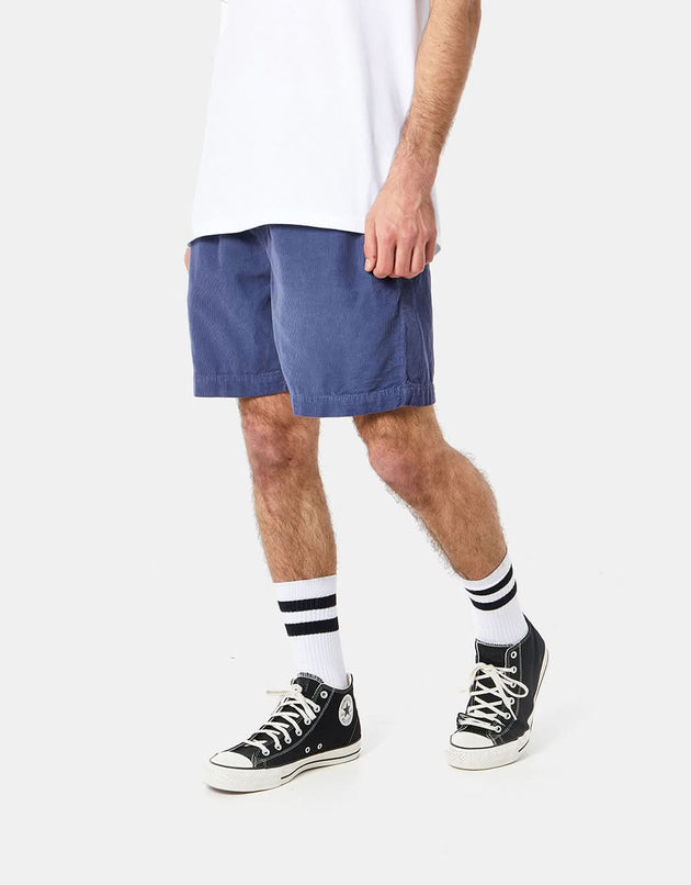 Route One Cord Volley Shorts - Vintage Indigo