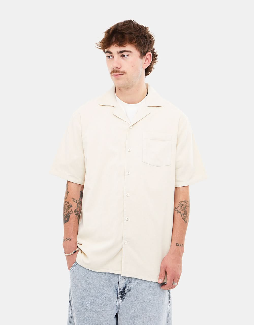 Chemise de piscine en corde Route One - Naturel