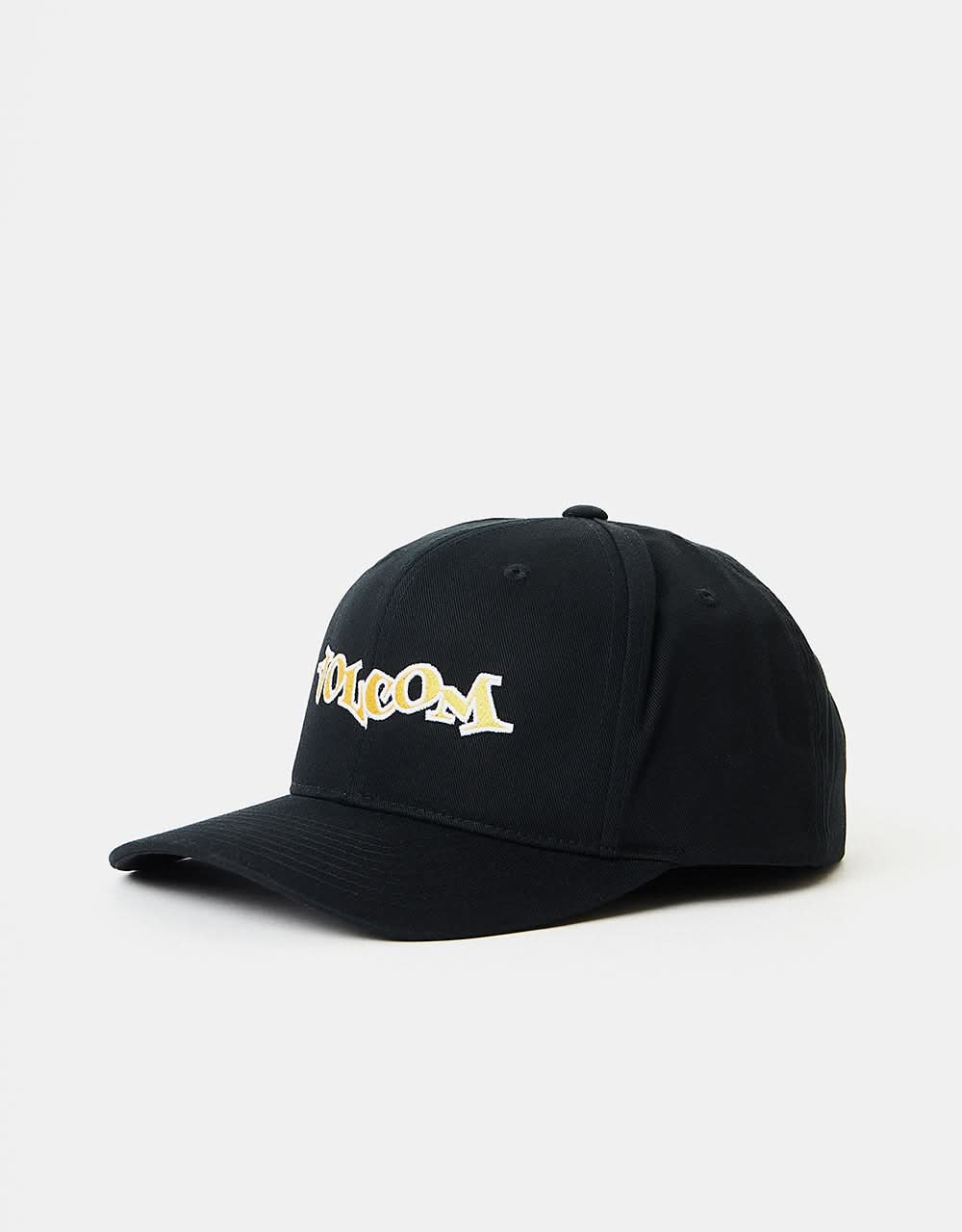 Volcom Demo verstellbare Snapback-Kappe – Rinsed Black