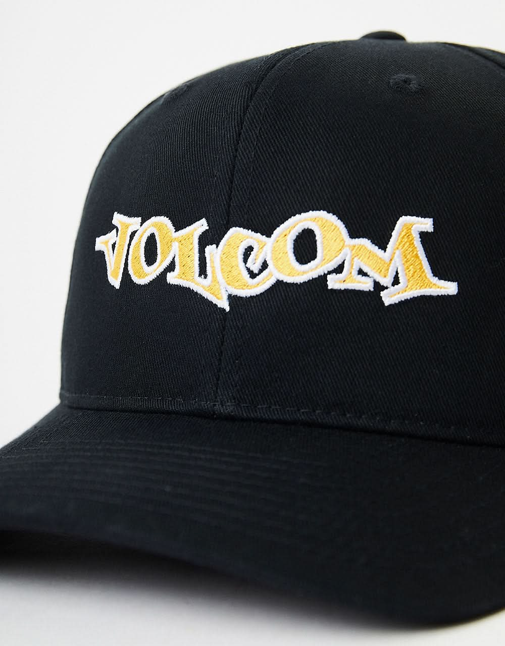 Volcom Demo verstellbare Snapback-Kappe – Rinsed Black