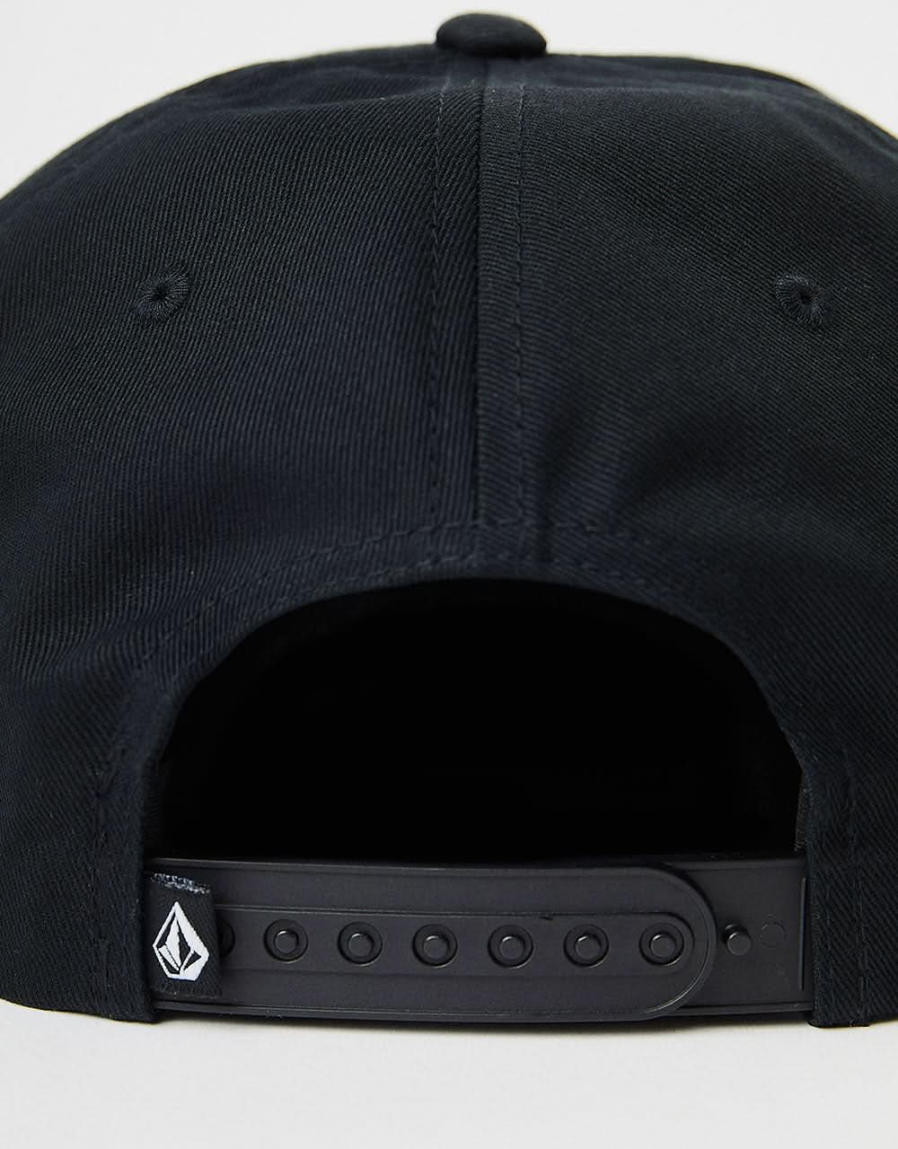 Gorra ajustable Snapback Demo de Volcom - Rinsed Black