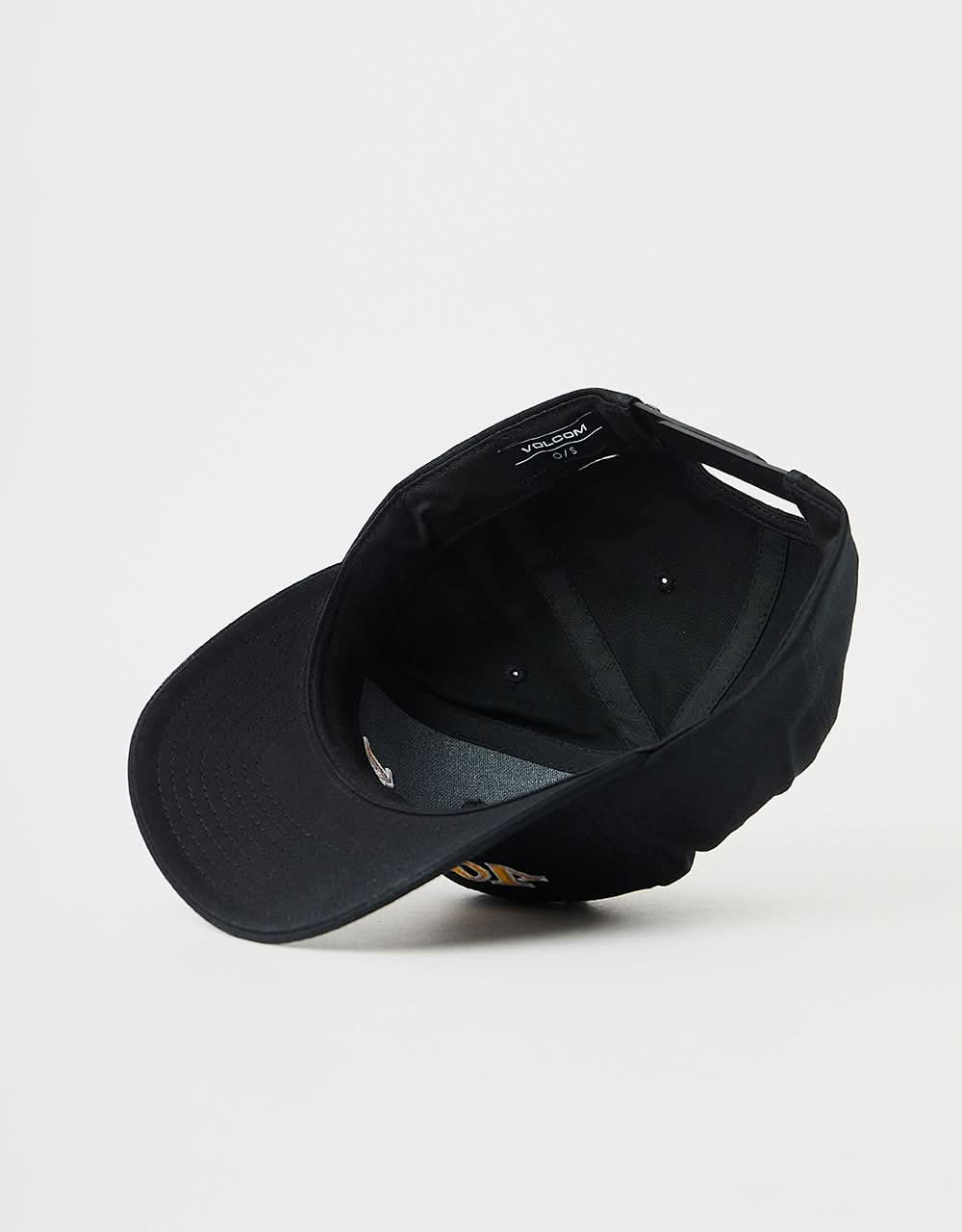 Volcom Demo Adjustable Snapback Cap - Rinsed Black