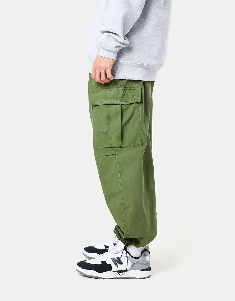 Route One Super Baggy Cargo Pant - Cypress