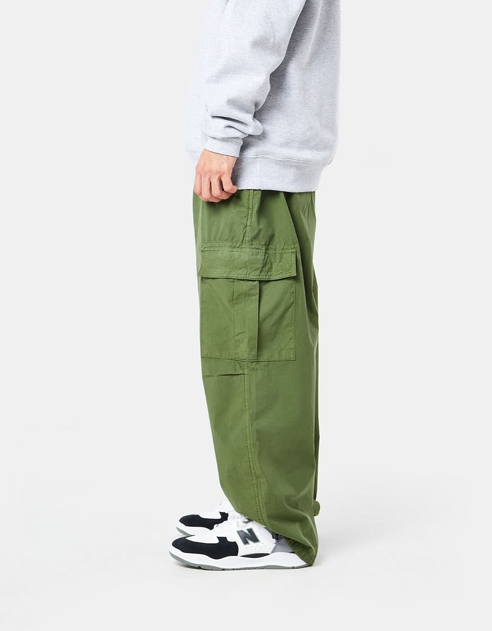 Route One Super Baggy Cargo Pant - Cypress