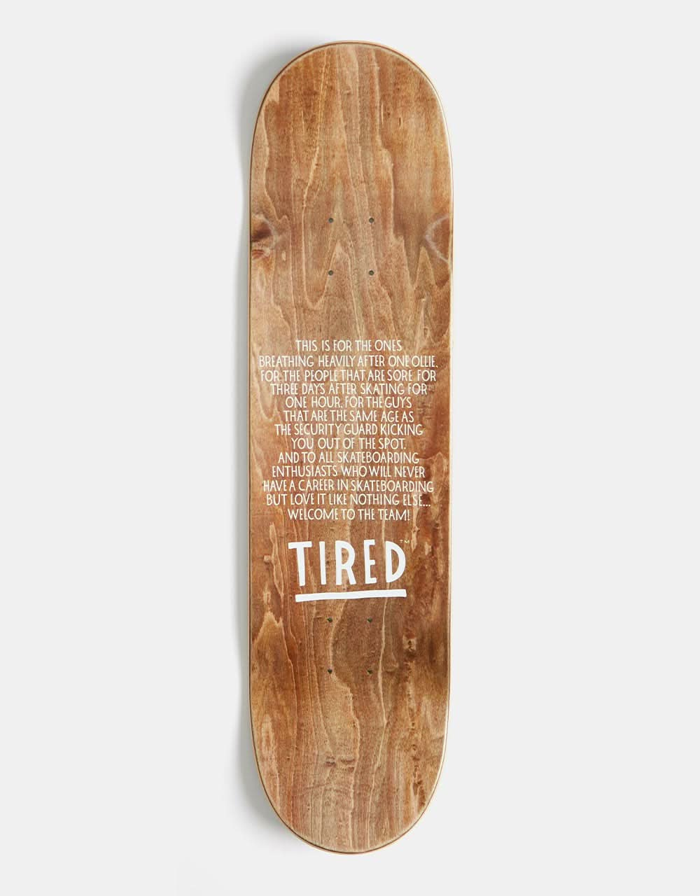 Tabla de skate Tired Old Mobil - 8,25"