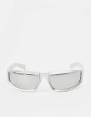 Route One Racer Sunglasses - Silver