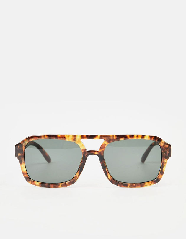 Route One 70's Navigator Sunglasses - Brown